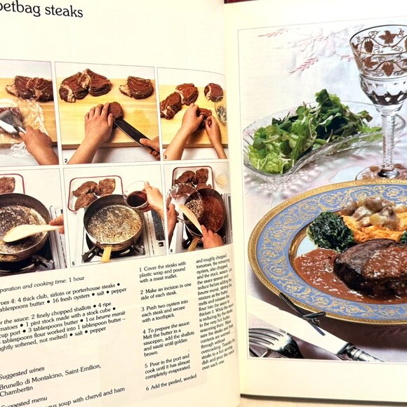 ELEGANT MEALS~~Fine Dining Cookbook~~82 Delicious Meals for Special Occasion HC - Picture 7 of 13